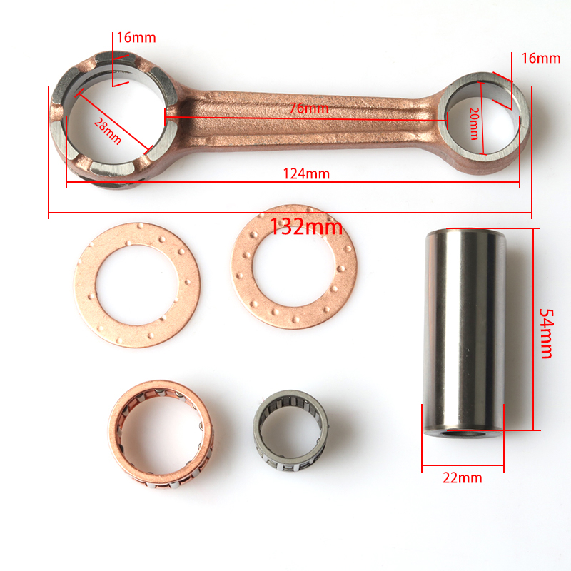 Per YAMAHA DT125 DT 125 DT175  - Motorcycle Crankshaft recensione e prezzo