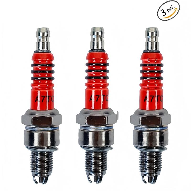 3 pezzi di candele A7TC a 3 el - Motorcycle Spark Plug recensione e prezzo